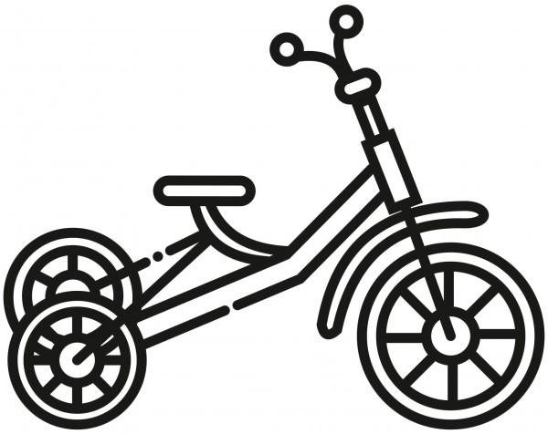 Σκίτσο Ζωγραφικής: Ποδήλατο 4 | e-selides.gr, Εκπαιδευτικό Υλικό